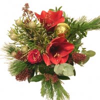 Decemberbuketten - Buketter - Skicka blommor med blombud %city%